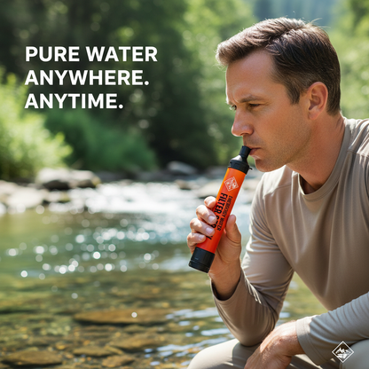 Emergency Water Filter Straw