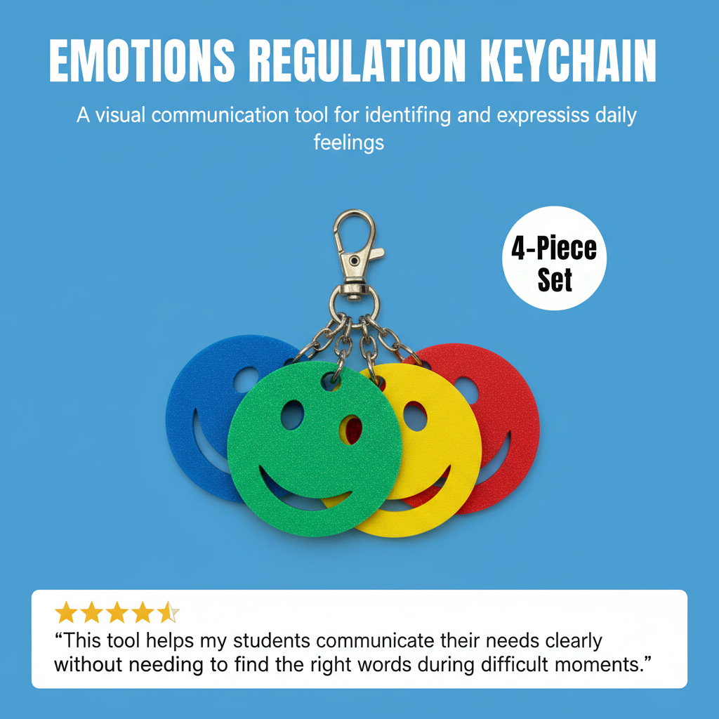 Emotions Regulation Keychain