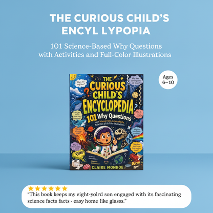 The Curious Child's Encyclopedia - 101 Why Questions with Science Facts, Activities & Full-Color Illustrations
