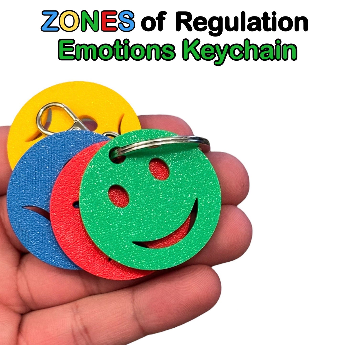 Emotions Regulation Keychain
