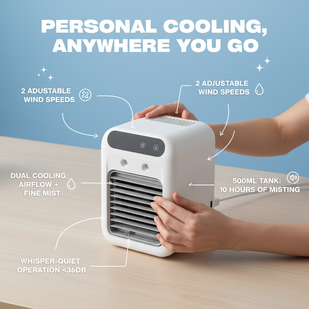 Breazy® Mini Air Conditioner