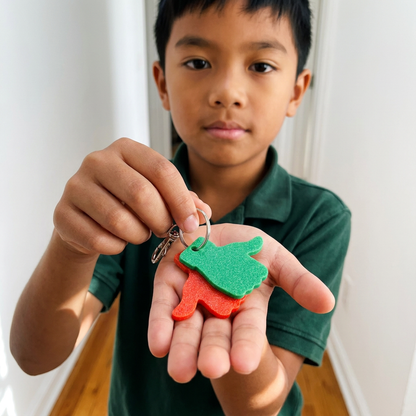 Thumbs Up/Down Communication Keychain