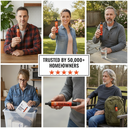 Emergency Water Filter Straw
