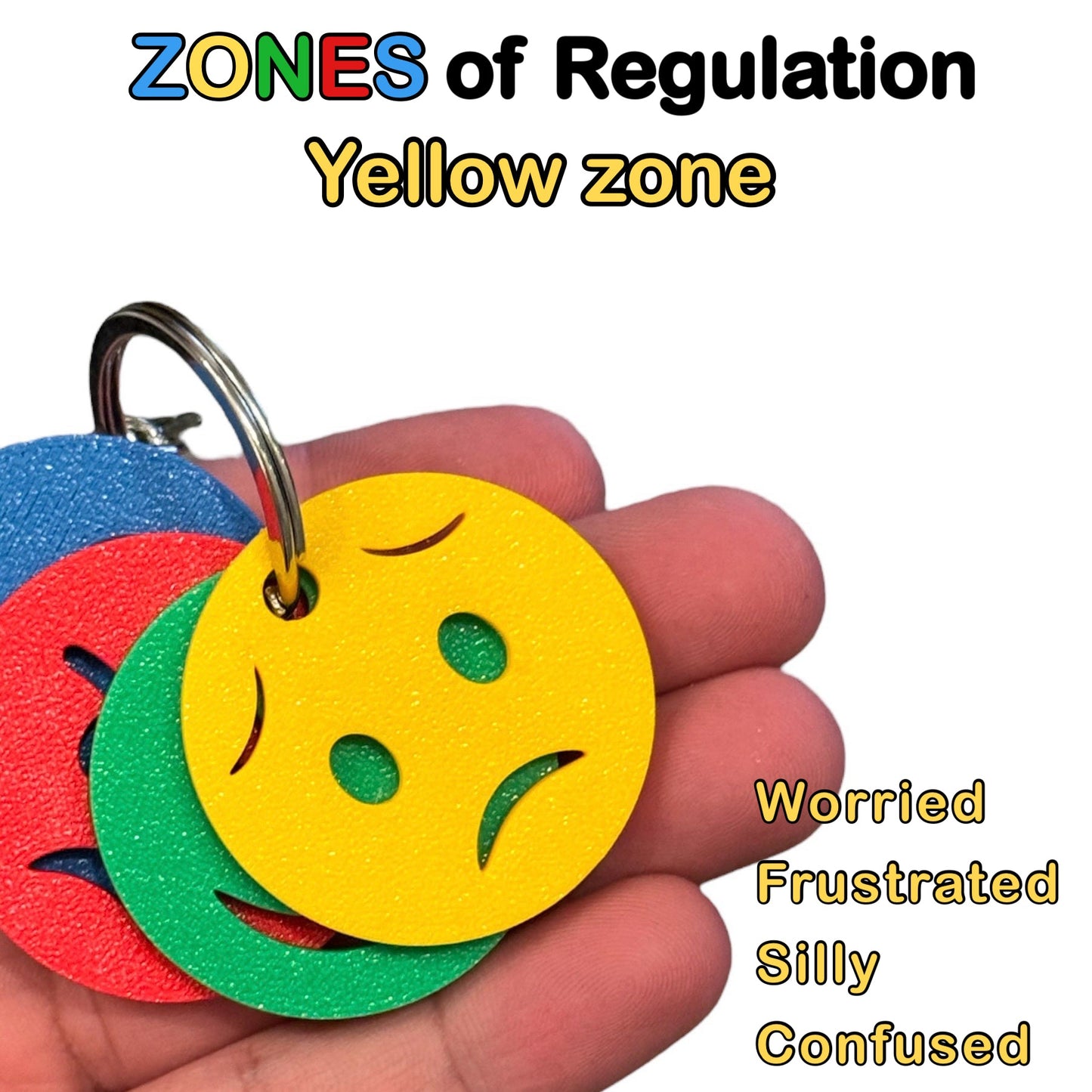 Emotions Regulation Keychain