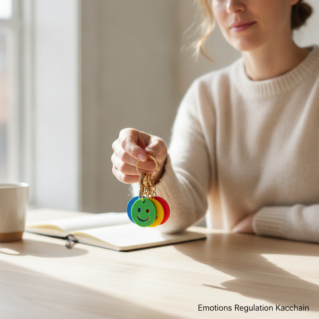 Emotions Regulation Keychain